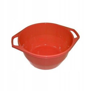 Plastikowa miska z uchwytami 6l Miska na pranie z uchwytami