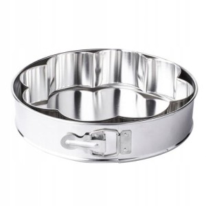 forma tortownica dno fakturowane śr.24 cm kwiatek