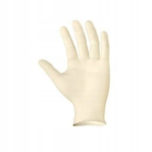 Rękawice diagnostyczne i ochronne LATEKSOWE S
