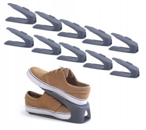 Zestaw 10 elastycznych organizerów na buty 38-45