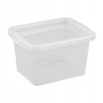 Pojemnik plastikowy z pokrywką 9L BASIC BOX praca dom