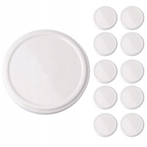 Zakrętka wieczko do słoików 82/6 NAKRĘTKA BIAŁA przetwory 10 szt 6 zaczepów