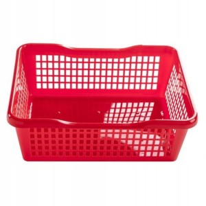 Czerwony KOSZYCZEK organizer Plafor koszyk K-4