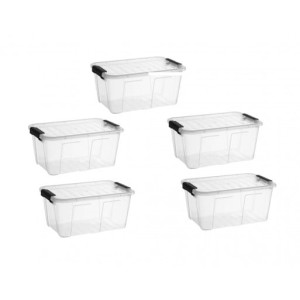 zestaw 5x8l POJEMNIK HOME BOX pudełko