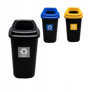 Zestaw koszy na śmieci INNE papier PLASTIK
