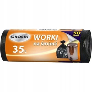 Grosik worki na śmieci 35L 50 szt.