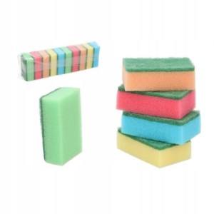 Zmywak kuchenny 10szt Mix kolor MINI 8x5