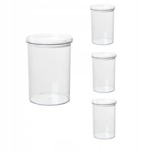 Zestaw 4x2,5l POJEMNIK na żywność SYPKIE 5320