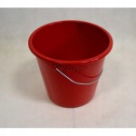 WIADRO DOMOWE 10L mix kolorów wiadro plastikowe