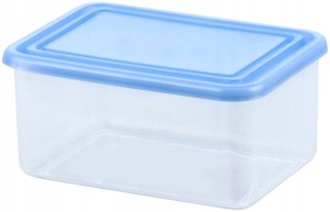 Pojemnik na żywność prostokątny 0,4L kuchnia PRACA