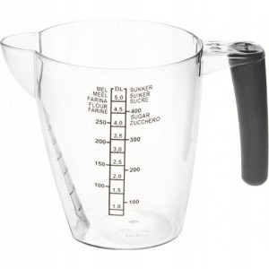 Przezroczysty Dzbanek z miarką 0,5 L Kubek