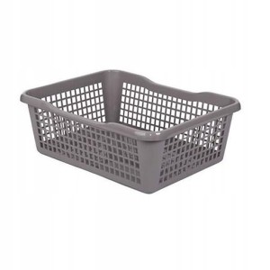 szary KOSZYK K-6 Koszyk do szafki kuchni duży 47X37