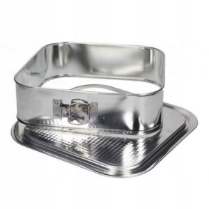 Tortownica ocynowana 24 x 24 cm MAŁA