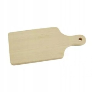 DREWNIANA deska KUCHENNA do MIĘSA 14 z uchwytem