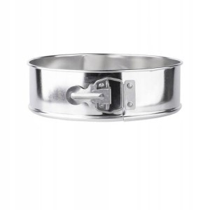 Tortownica Fakturowana 22 cm – Forma do Pieczenia Ciasta i Tortu z Klamrą