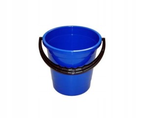 Wiadro plastikowe 20 L - mix kolorów BEZ POKRYWY