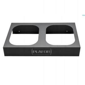 METALOWY STOJAK 2x45 na kosze do segregacji 