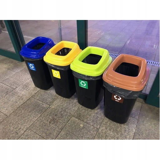 Kosz na papier SORT BIN 45l Śmietnik do segregacji papieru