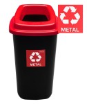 Kosz do Segregacji Śmieci 45l– Kosz na Metal
