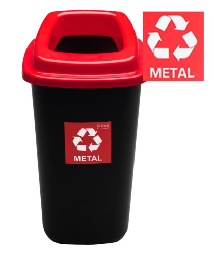 Kosz do Segregacji Śmieci 45l– Kosz na Metal