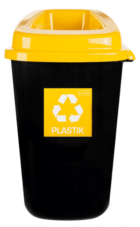 kosz do segregacji plastik 28l sort bin SZKOŁA DOM