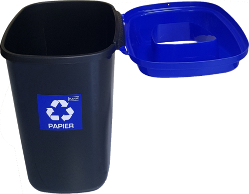 Zestaw 3 Koszy na Papier Sort Bin 30l – Komplet Firmy Plafor
