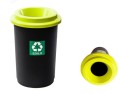 Kosz do Segregacji Śmieci 50L ECO BIN – Zielony Pojemnik na Szkło