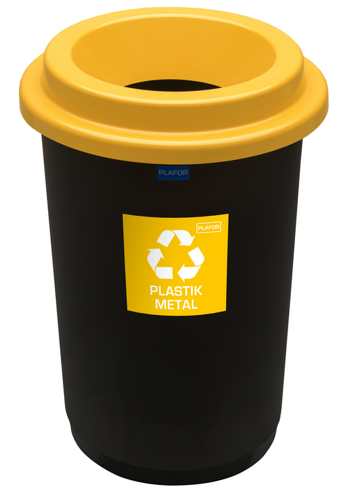 Zestaw 5 Koszy do Segregacji Śmieci 50L ECO BIN – Kompletny Zestaw na Papier, Szkło, Plastik, i Bio