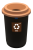 Zestaw 5 Koszy do Segregacji Śmieci 50L ECO BIN – Kompletny Zestaw na Papier, Szkło, Plastik, i Bio