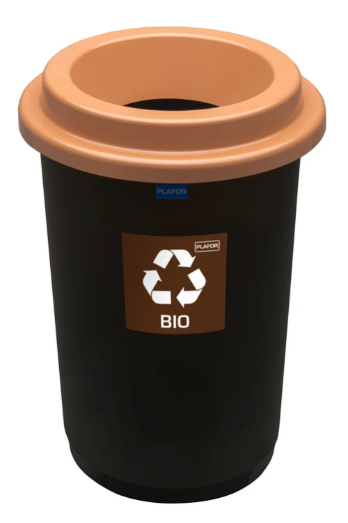 Zestaw 5 Koszy do Segregacji Śmieci 50L ECO BIN – Kompletny Zestaw na Papier, Szkło, Plastik, i Bio