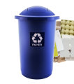 TOP BIN 50L – Idealny Kosz do Segregacji Papieru – Skuteczne Sortowanie