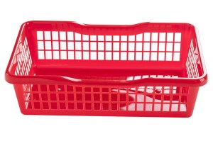 Czerwony Koszyczek Organizer Plafor K-2 – Stylowy i Funkcjonalny Akcent