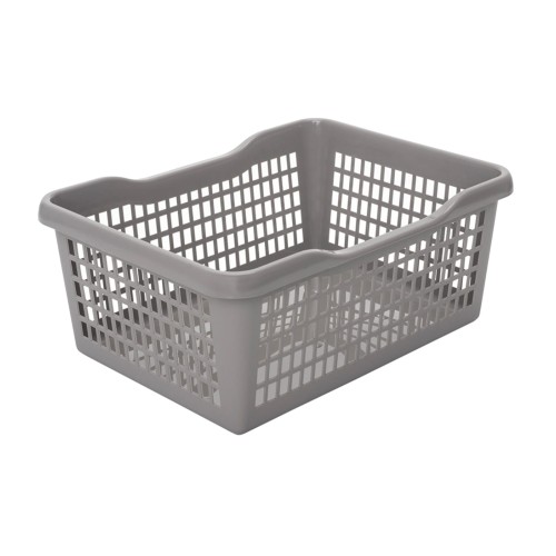 Szary Koszyczek K-4 Plafor – Duży Organizer 12,5L do Kuchni i Łazienki