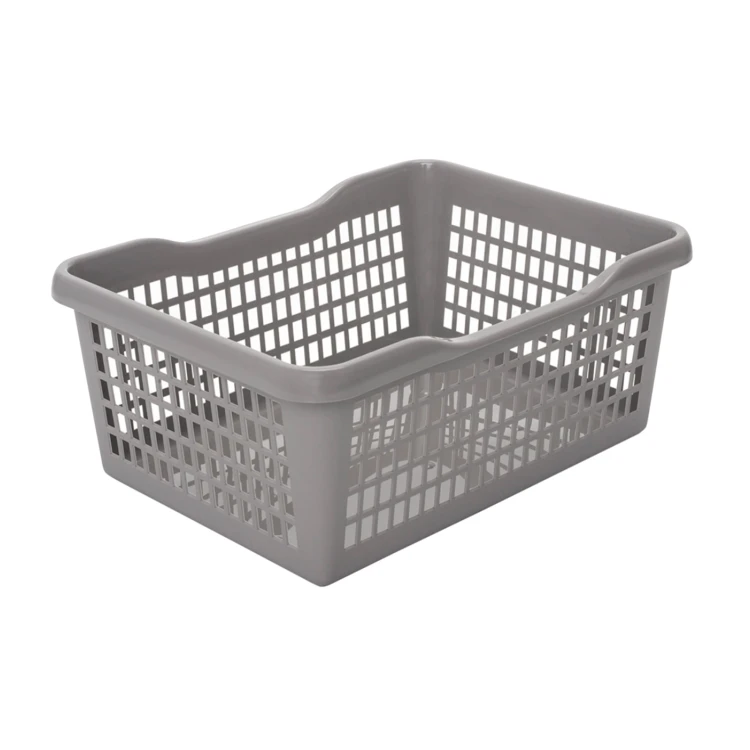 Szary Koszyczek K-4 Plafor – Duży Organizer 12,5L do Kuchni i Łazienki