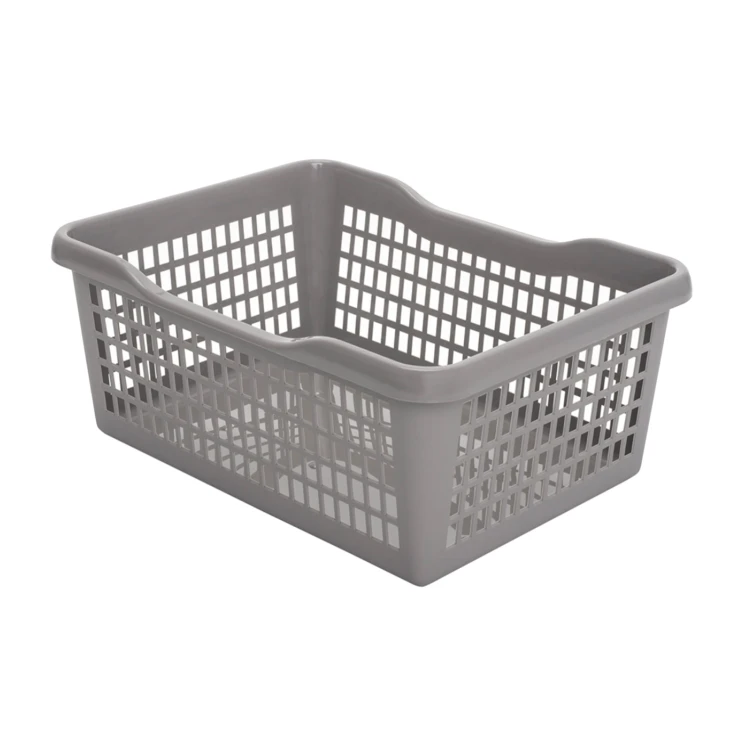 Szary Koszyczek K-4 Plafor – Duży Organizer 12,5L do Kuchni i Łazienki