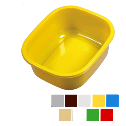 Miska Owalna Plastikowa 12l mix kolor Miska plastikowa