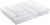 Organizer do szuflad Rotho Basic 15x8 cm – Przezroczysty, matowy wkład na akcesoria
