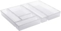 Organizer do szuflady 30x8 cm – Przezroczysty pojemnik do przechowywania akcesoriów