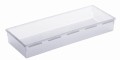Organizer do szuflady Rotho Basic 38x15 cm – Przezroczysty pojemnik na akcesoria