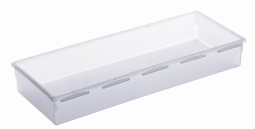 Organizer do szuflady Rotho Basic 38x15 cm – Przezroczysty pojemnik na akcesoria