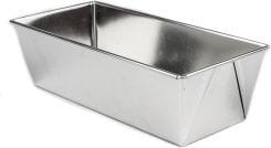 Blacha do pieczenia prostokątna 25x10x7 cm ze stali – Srebrna forma