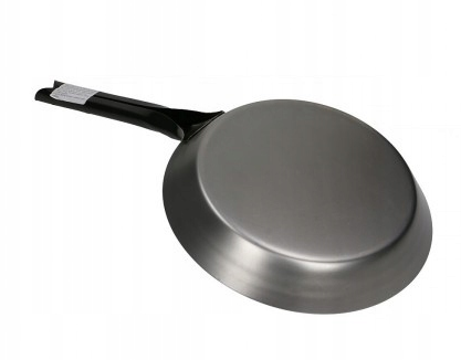 Patelnia Stalowa Spinwar 26 cm – Hartowana, Niezniszczalna, Metalowy Uchwyt