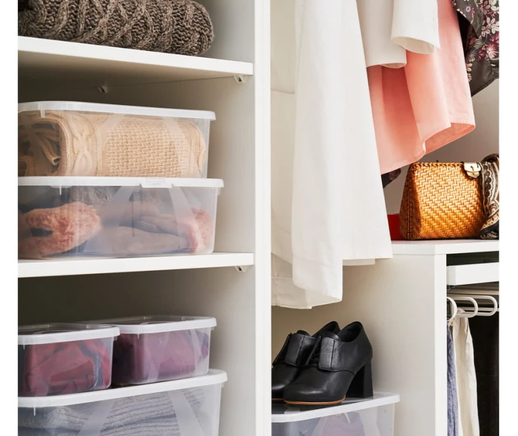 Pojemnik na Buty LONA 5L – Transparentny Box do Przechowywania Obuwia