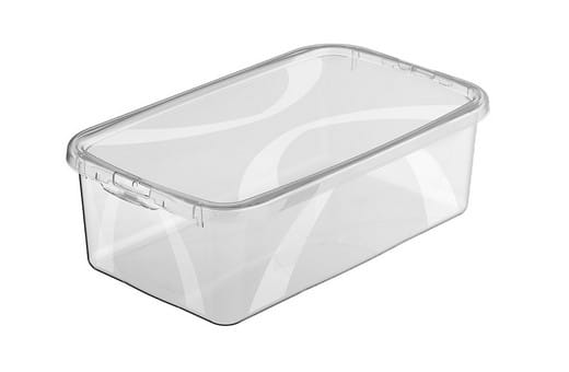Pojemnik na Buty LONA 5L – Transparentny Box do Przechowywania Obuwia