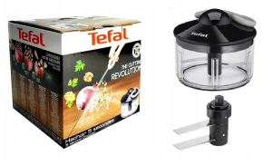 Siekacz Rozdrabniacz Ręczny 500ml – Szatkownica do Warzyw i Owoców Tefal