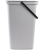 Kosz na śmieci 20L do segregacji Keden Systema Q z wieszakiem popielaty