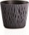 Doniczka Sandy Round Antracyt DSR130 – Stylowa doniczka do domu i ogrodu