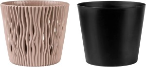 Trwała doniczka DSR220 kwiaty domowe, osłonka, wkład