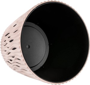 Nowoczesna doniczka DSR130 kwiaty domowe, osłonka, wkład