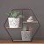 Modna biała doniczka doniczka sandy round biały DSR160 ogród, salon, taras